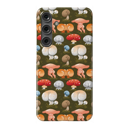 Butt Mushroom Pattern Phone Case