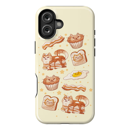 Breakfast Cats Phone Case