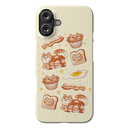 Breakfast Cats Phone Case