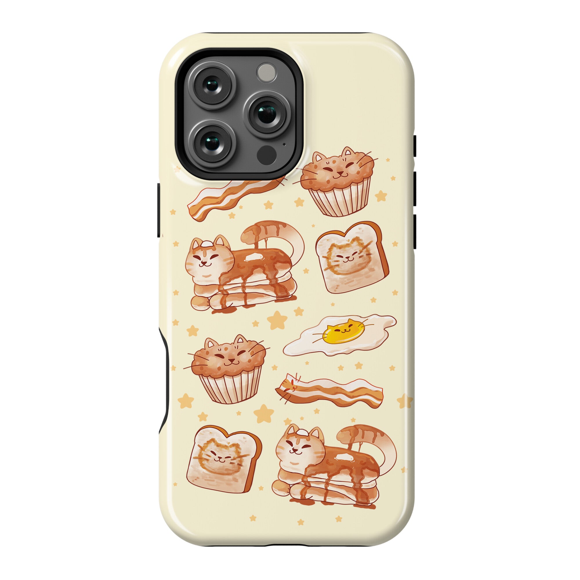 Breakfast Cats Phone Case