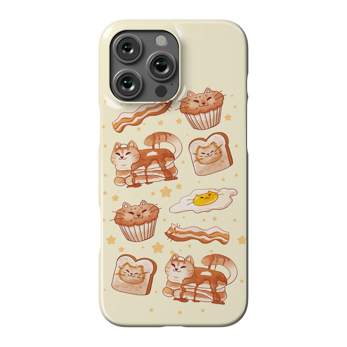 Breakfast Cats Phone Case