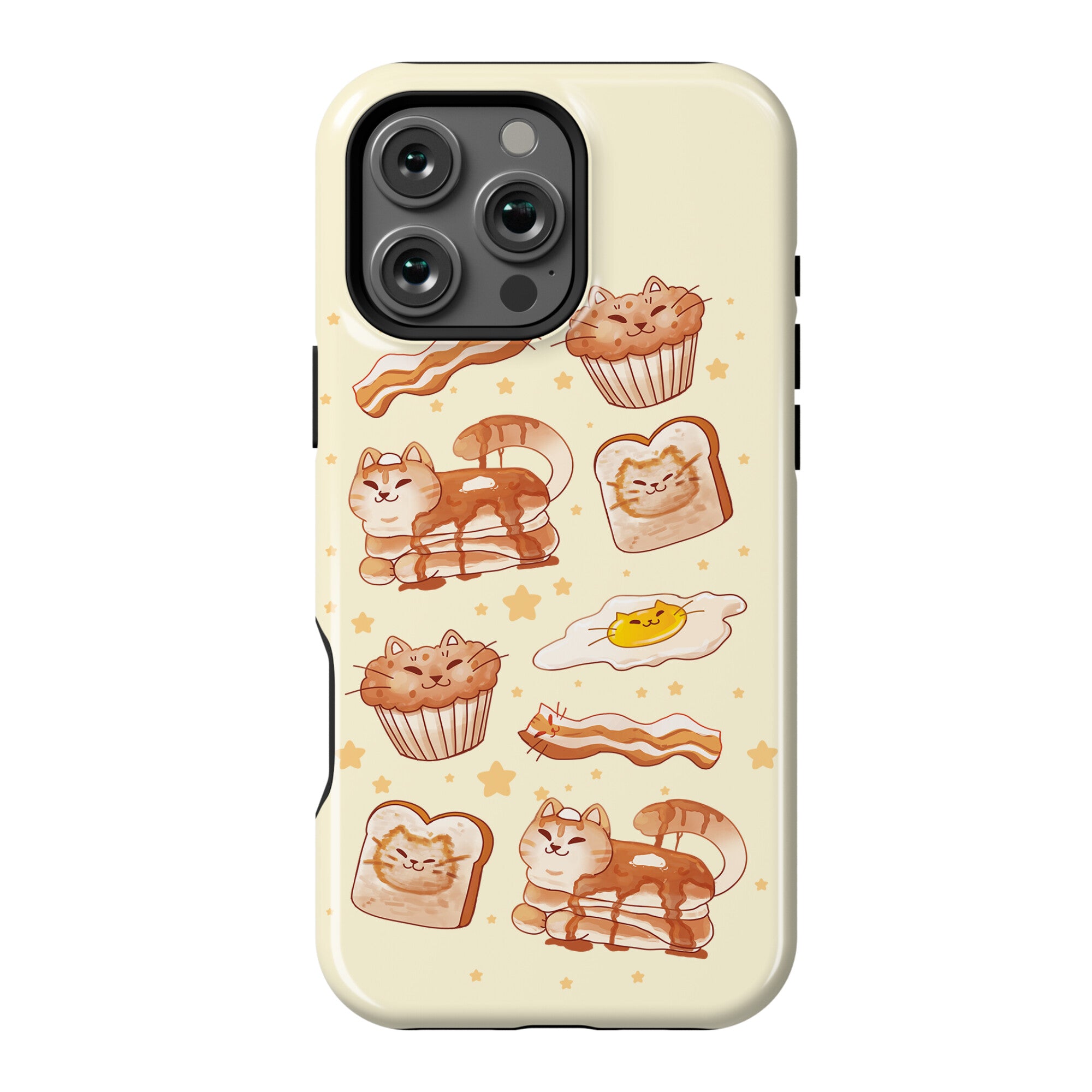 Breakfast Cats Phone Case