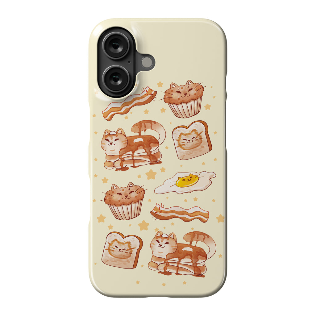 Breakfast Cats Phone Case