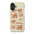 Breakfast Cats Phone Case