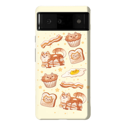 Breakfast Cats Phone Case