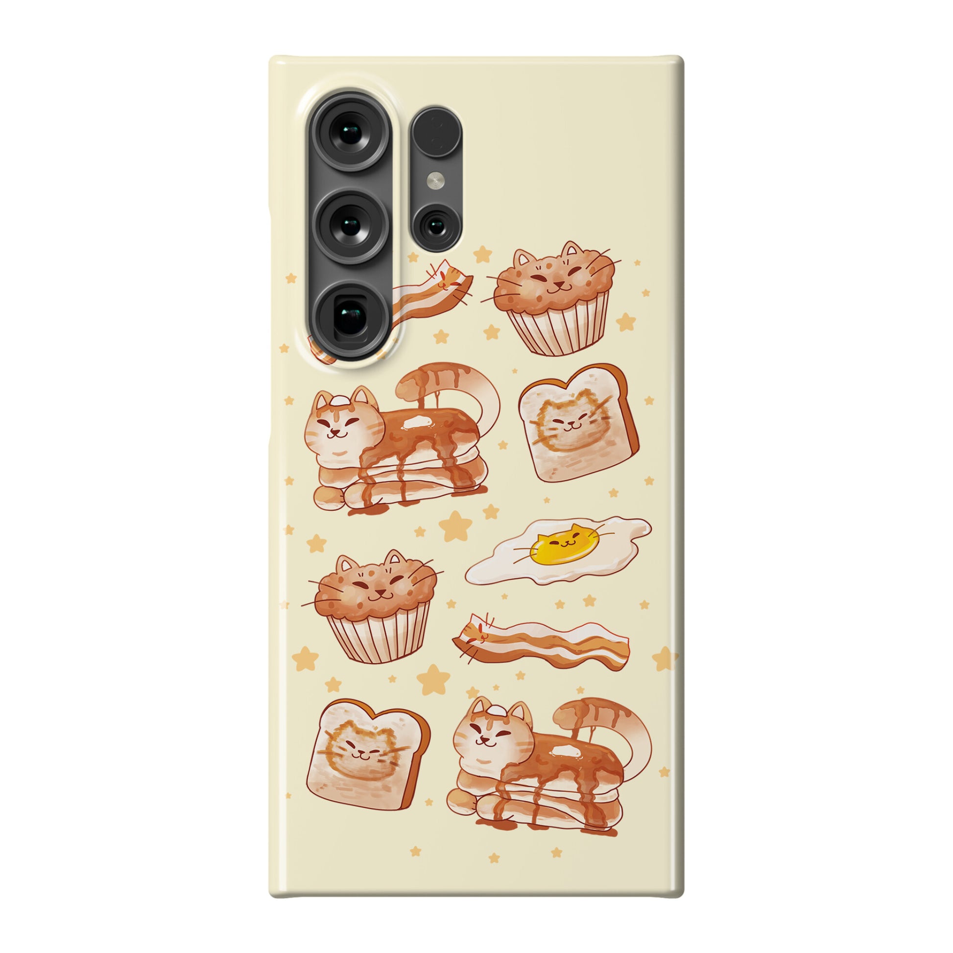 Breakfast Cats Phone Case