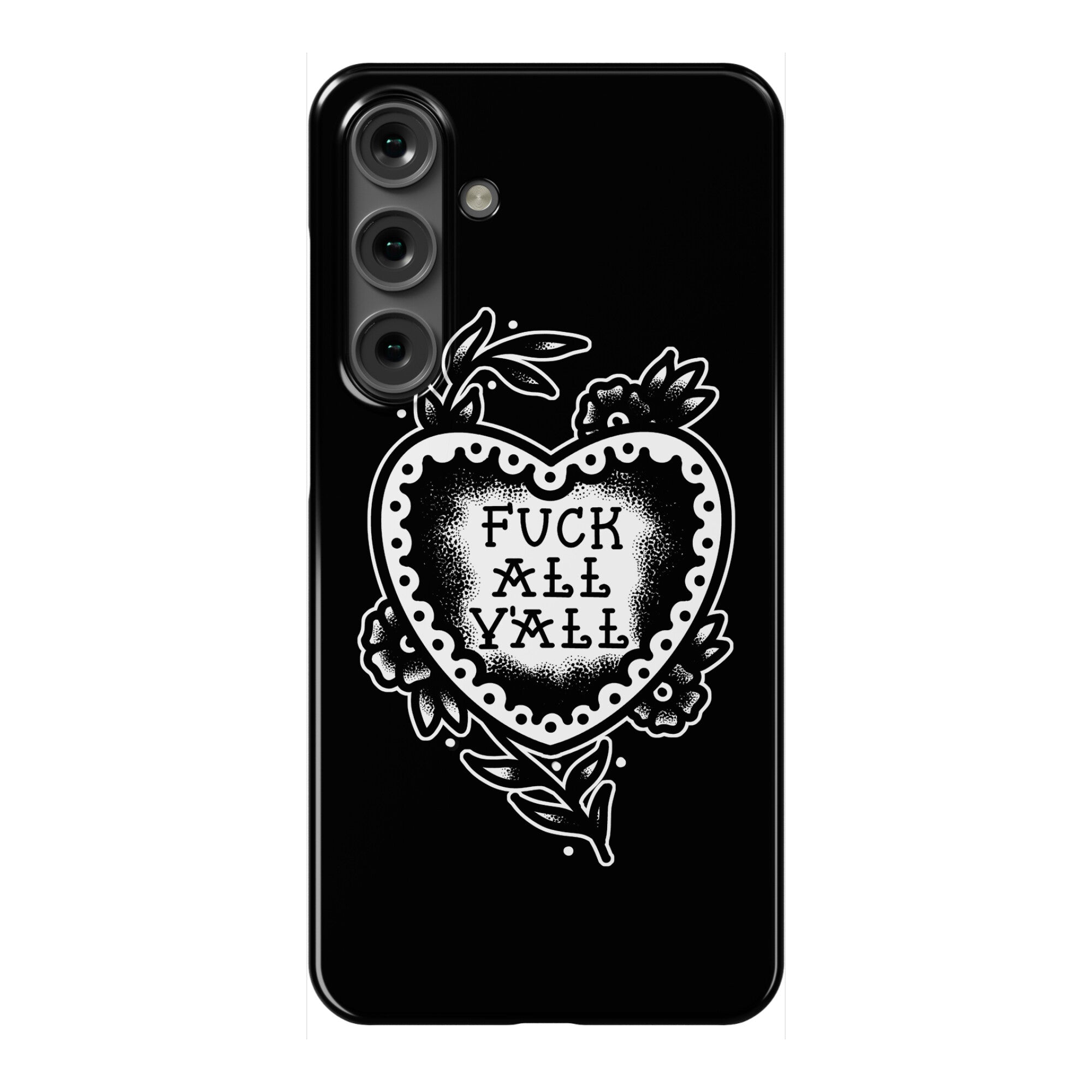 Fuck All Y'all Old School Tattoo Phone Case