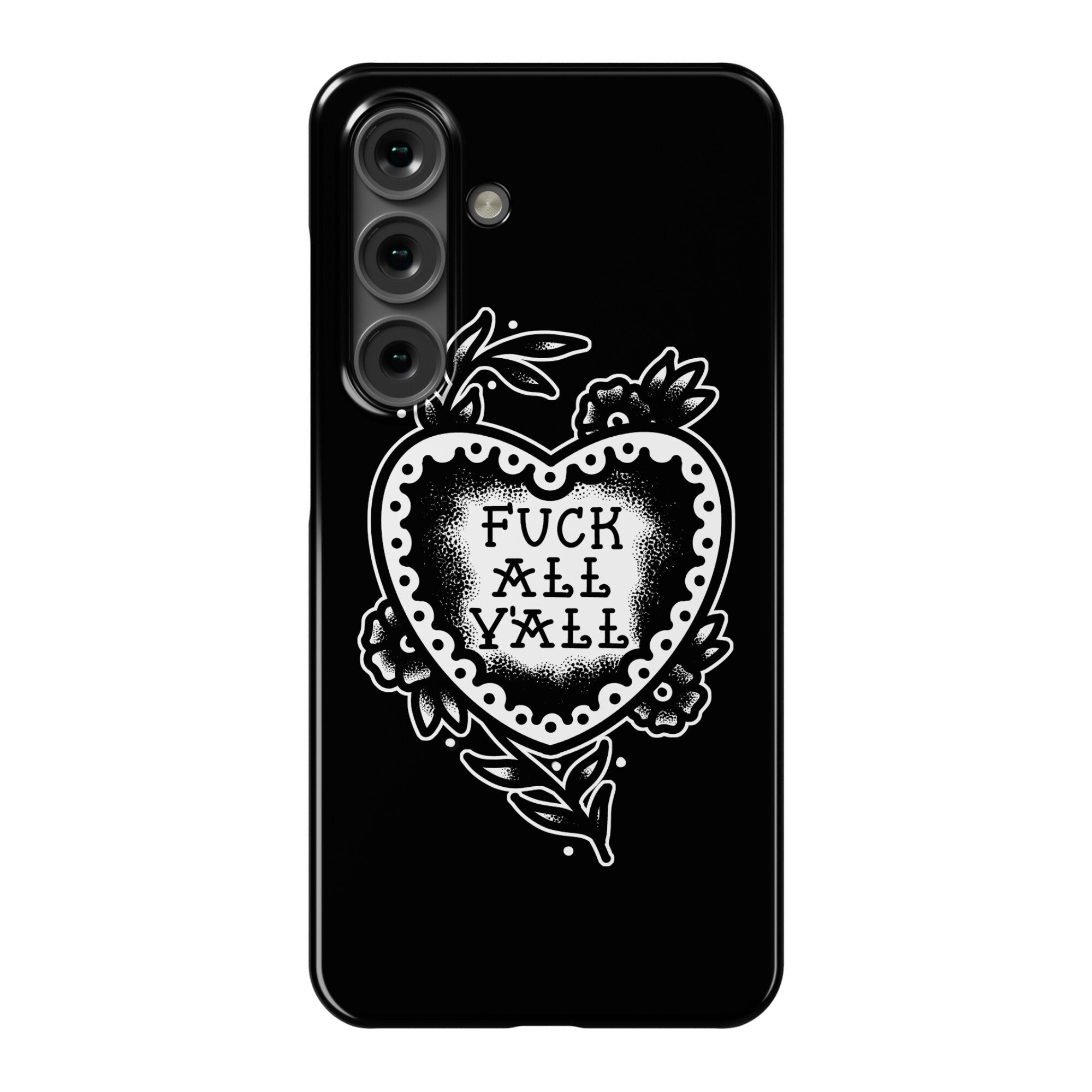 Fuck All Y'all Old School Tattoo Phone Case