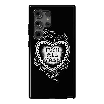 Fuck All Y'all Old School Tattoo Phone Case