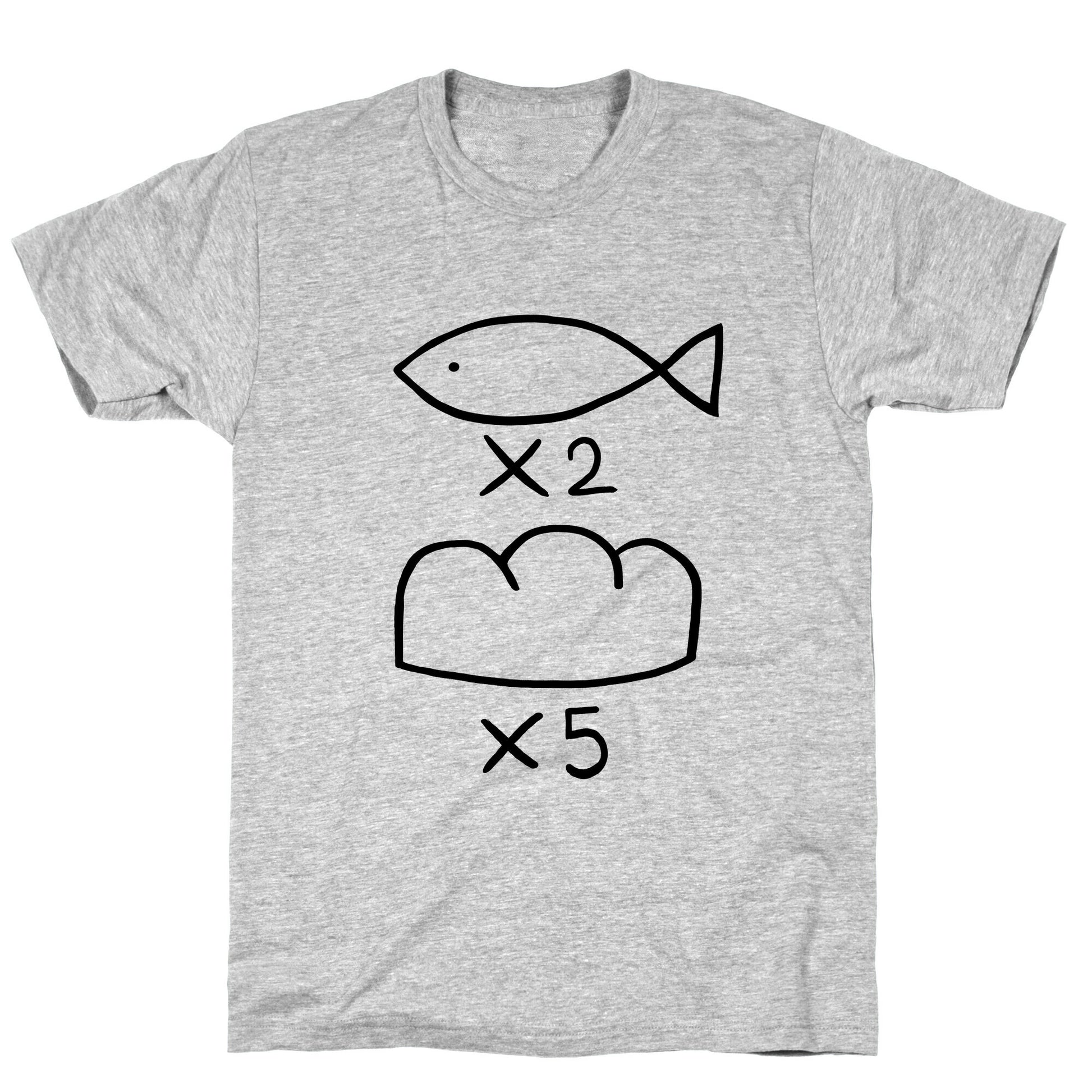 Saint Young Men Fish and Bread T-Shirt