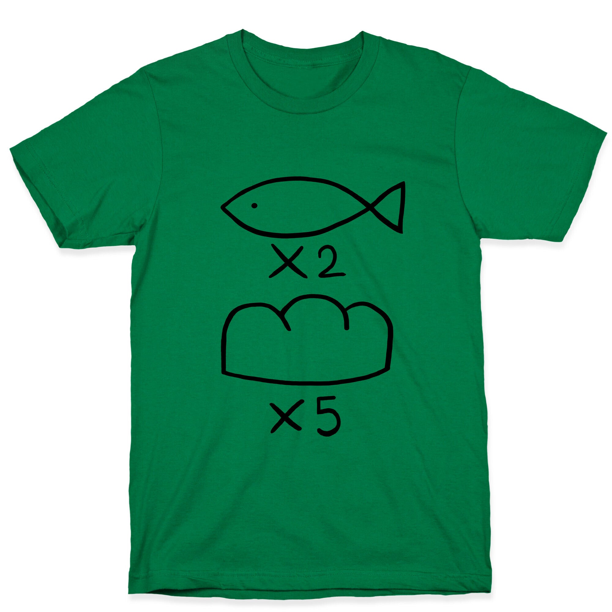 Saint Young Men Fish and Bread T-Shirt