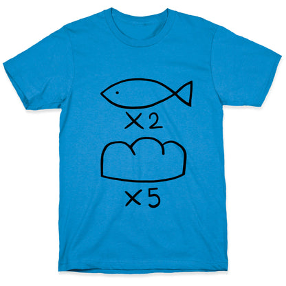 Saint Young Men Fish and Bread T-Shirt
