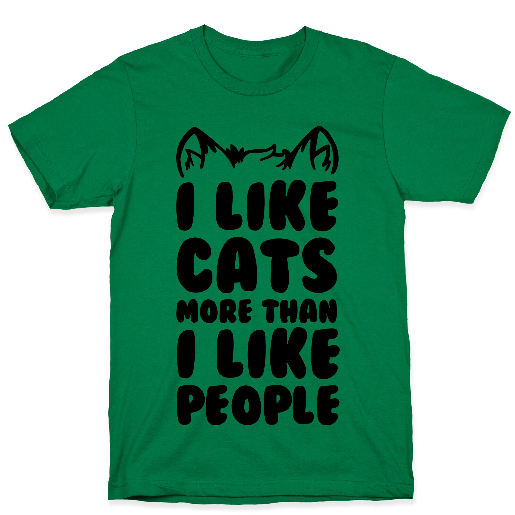 I Like Cats More Than I Like People T-Shirt