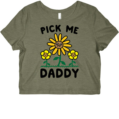Pick Me Daddy Graphic Baby Tee