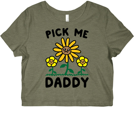 Pick Me Daddy Graphic Baby Tee