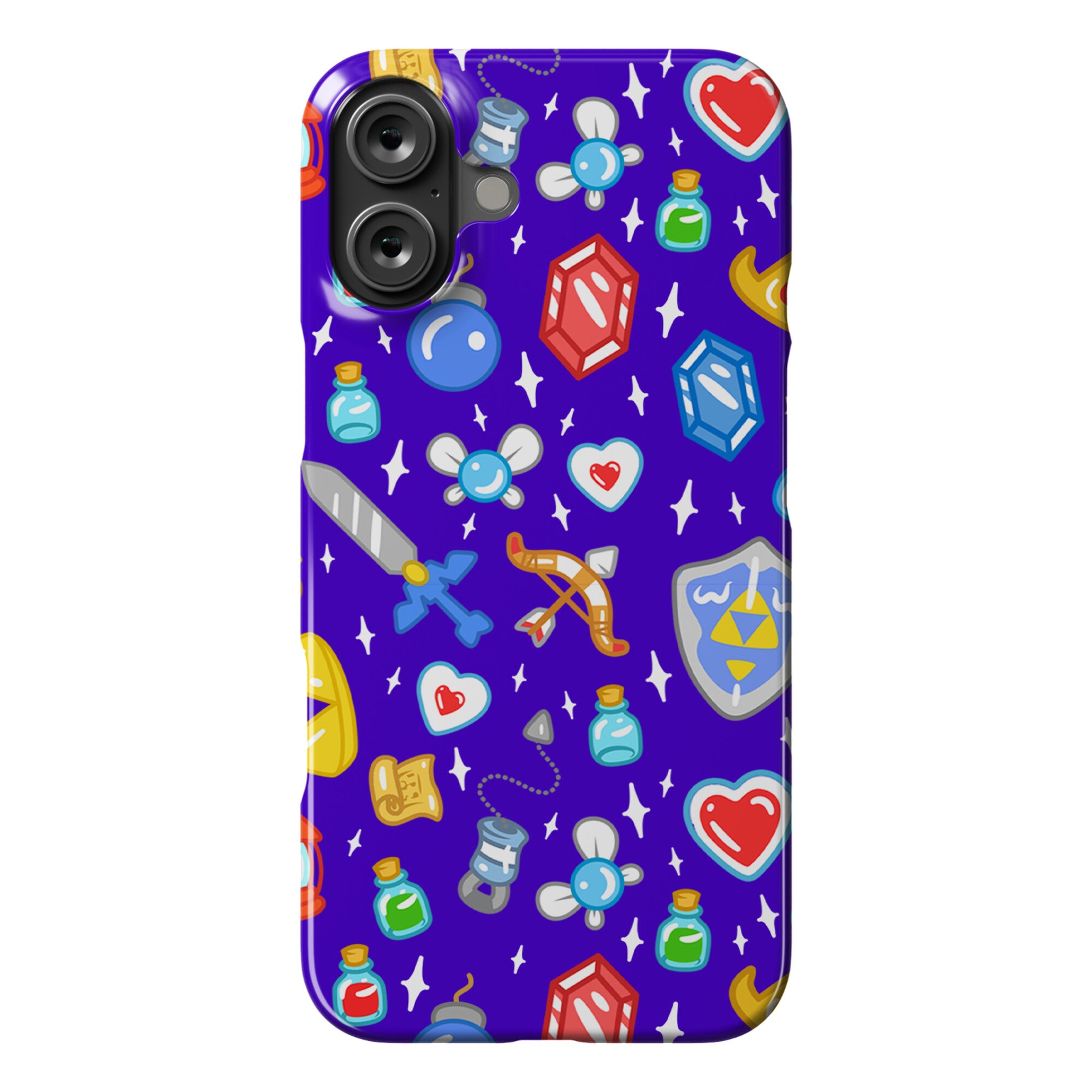 Zelda Items Pattern Phone Case