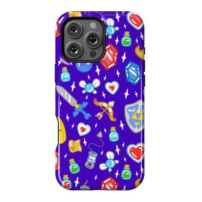 Zelda Items Pattern Phone Case