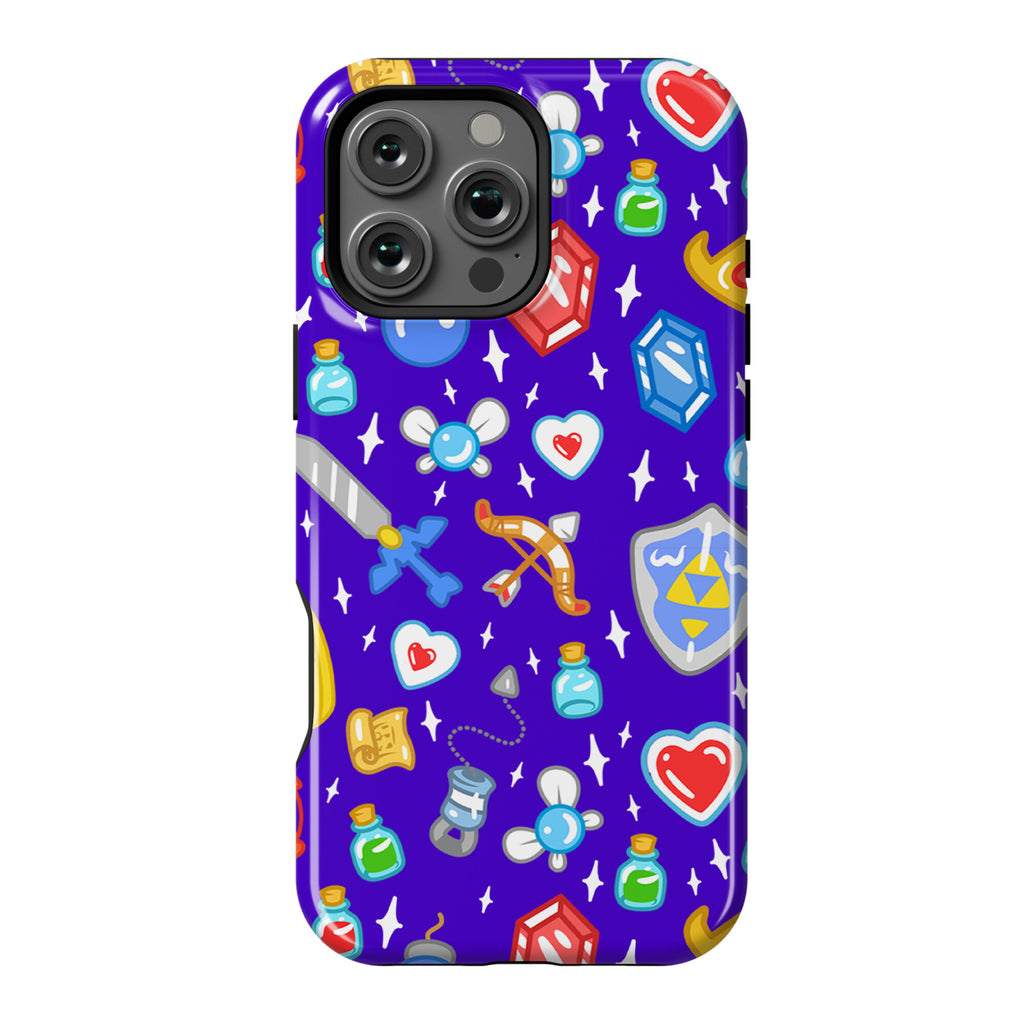 Zelda Items Pattern Phone Case