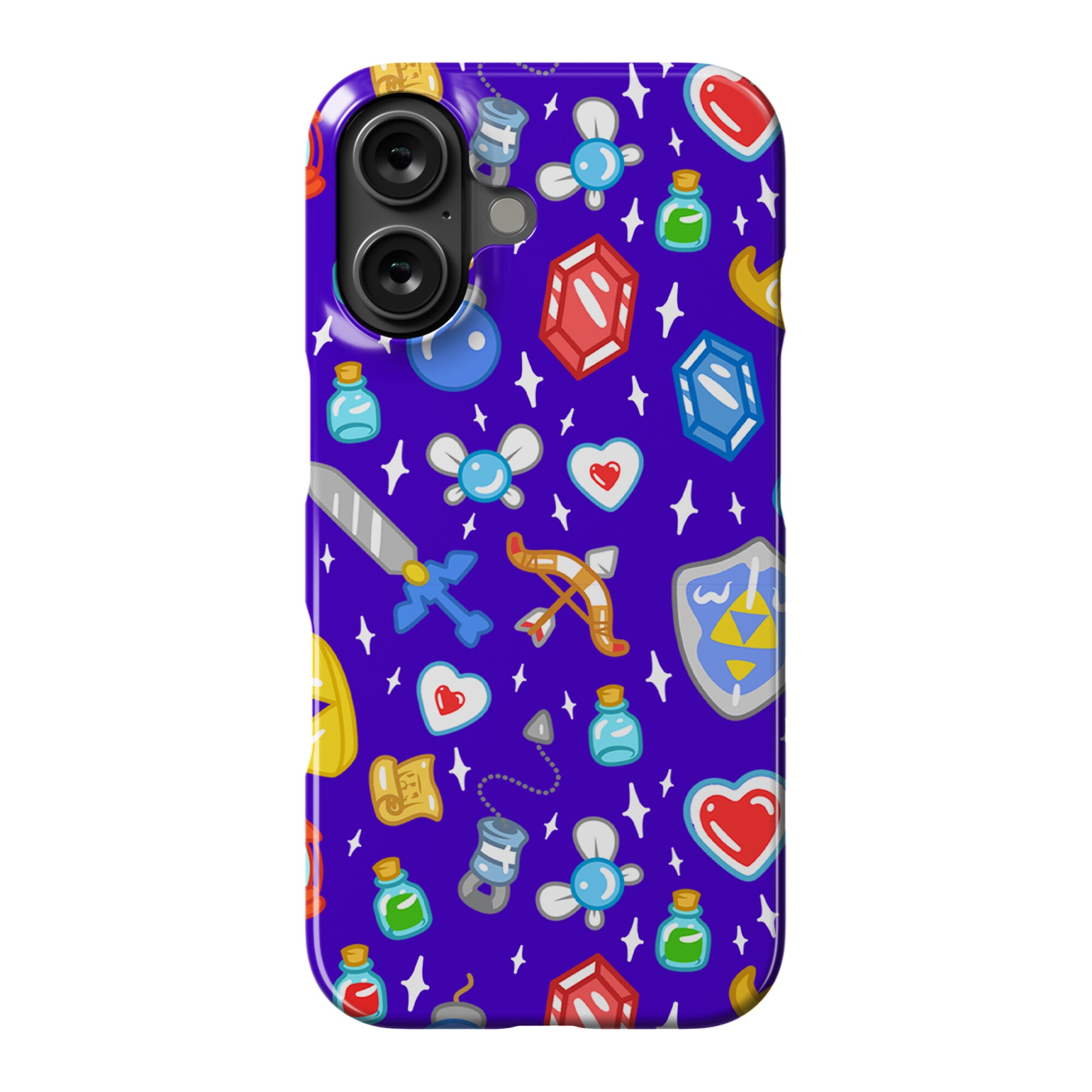 Zelda Items Pattern Phone Case
