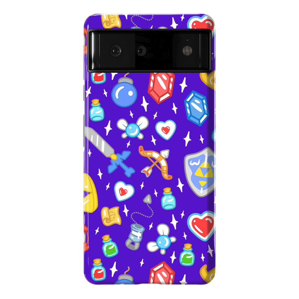 Zelda Items Pattern Phone Case