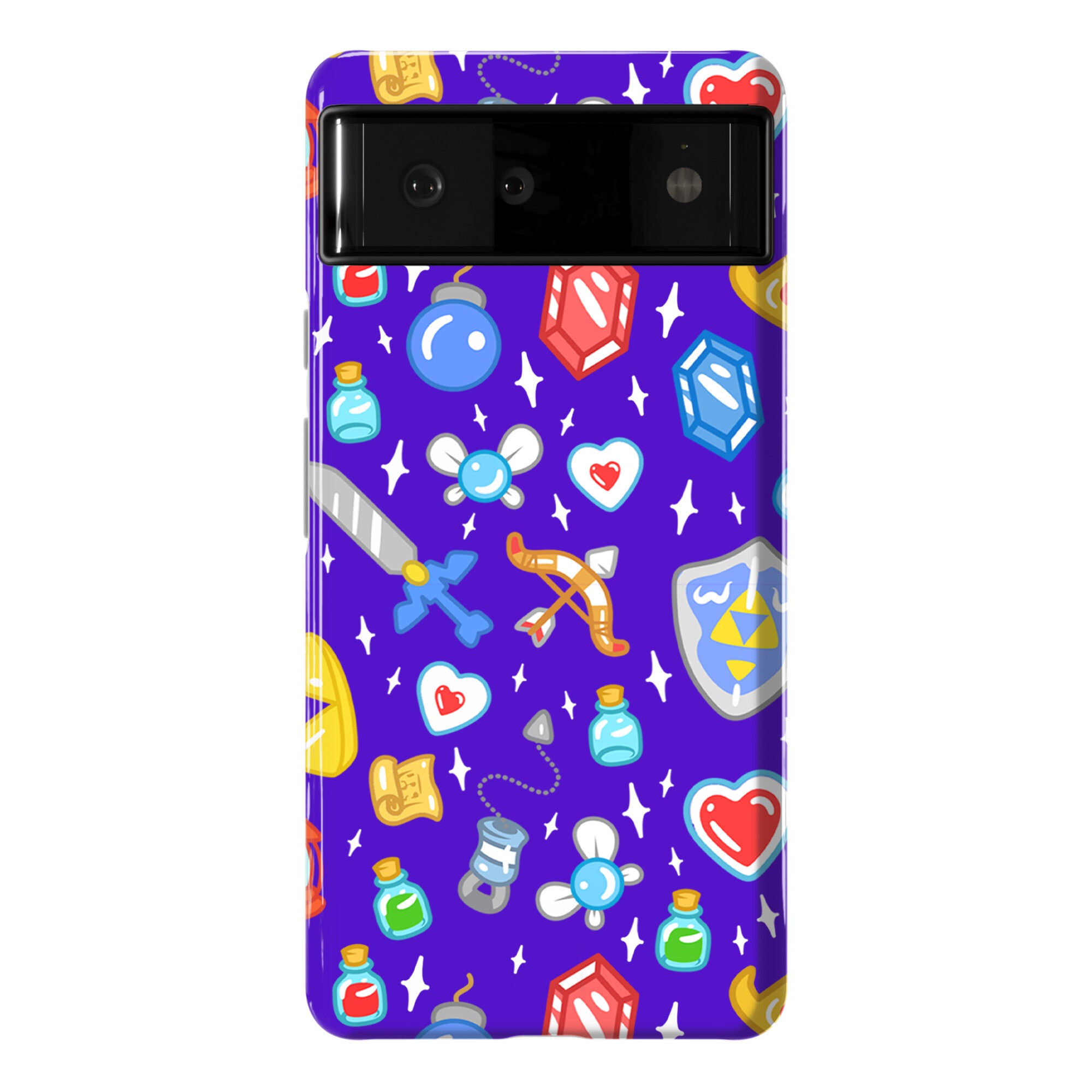 Zelda Items Pattern Phone Case