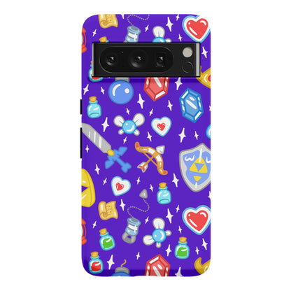 Zelda Items Pattern Phone Case