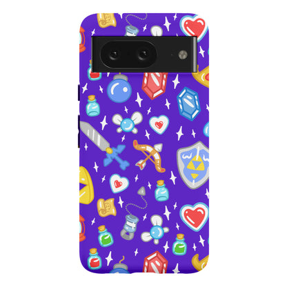 Zelda Items Pattern Phone Case