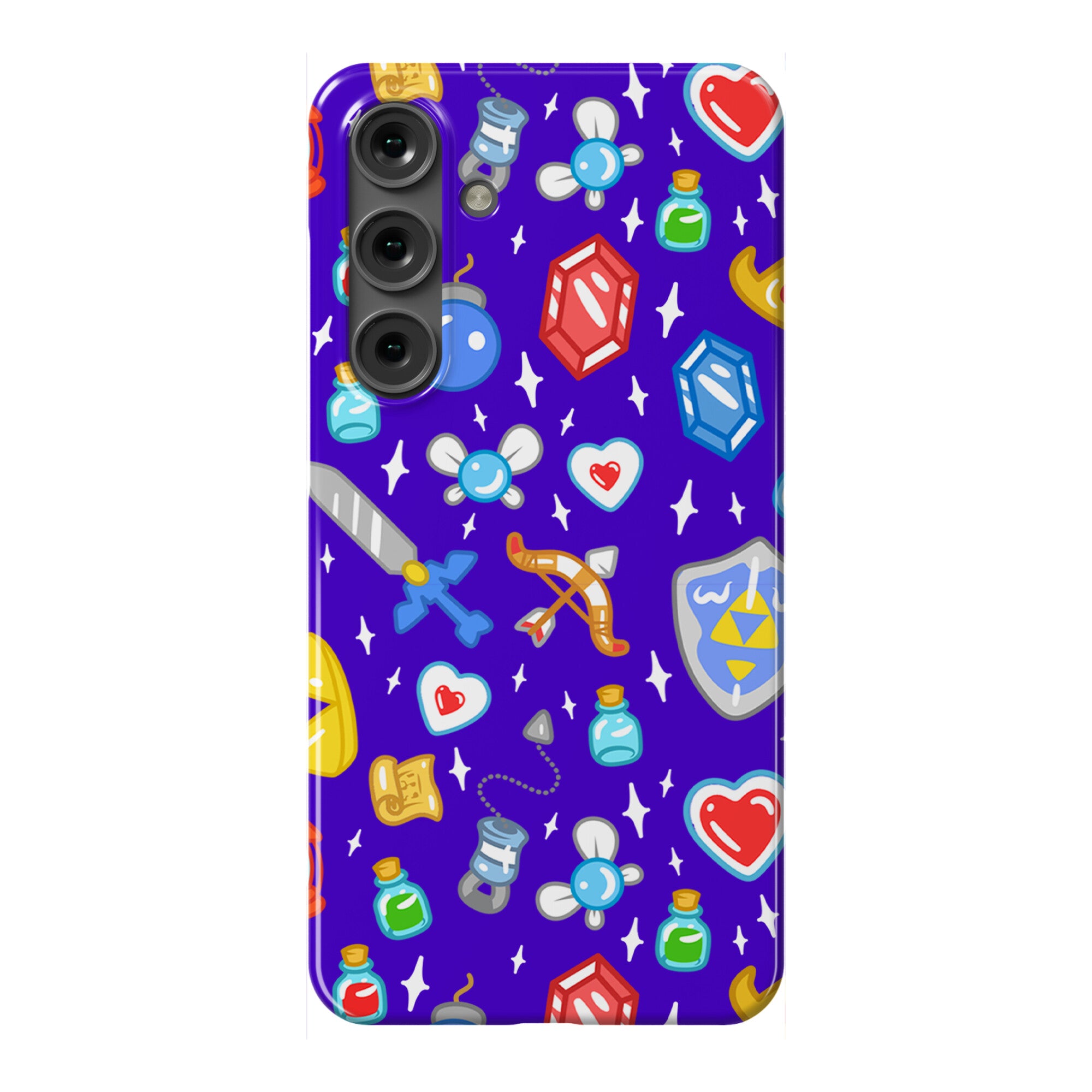 Zelda Items Pattern Phone Case