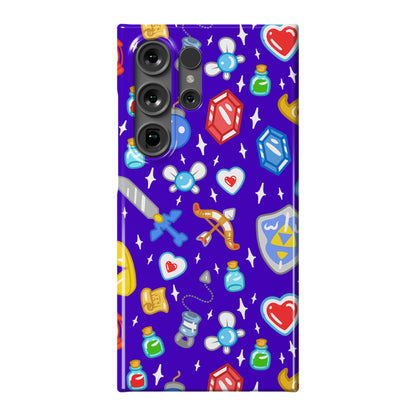 Zelda Items Pattern Phone Case