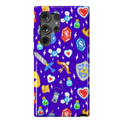 Zelda Items Pattern Phone Case