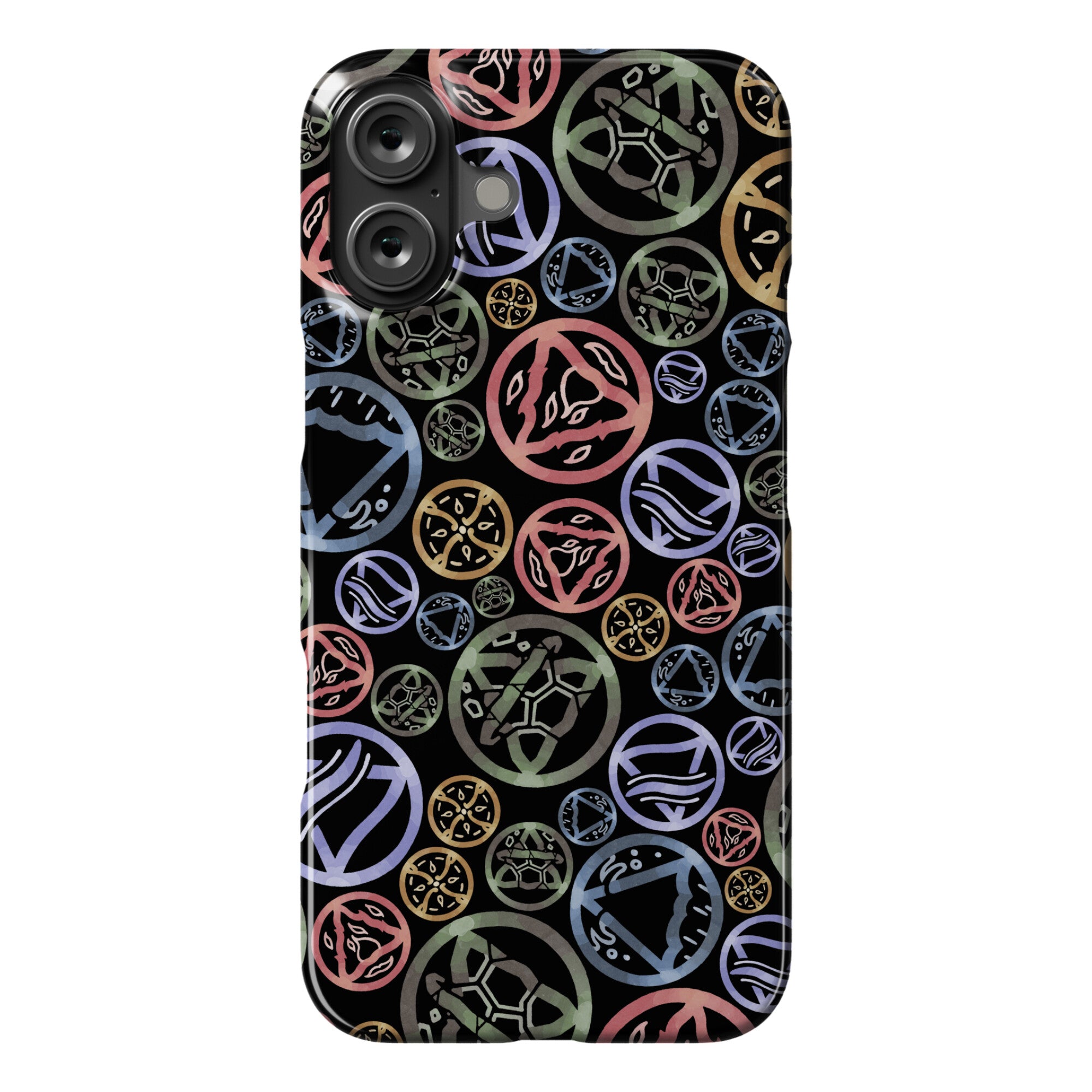 Witch's Elements Dark Pattern Phone Case
