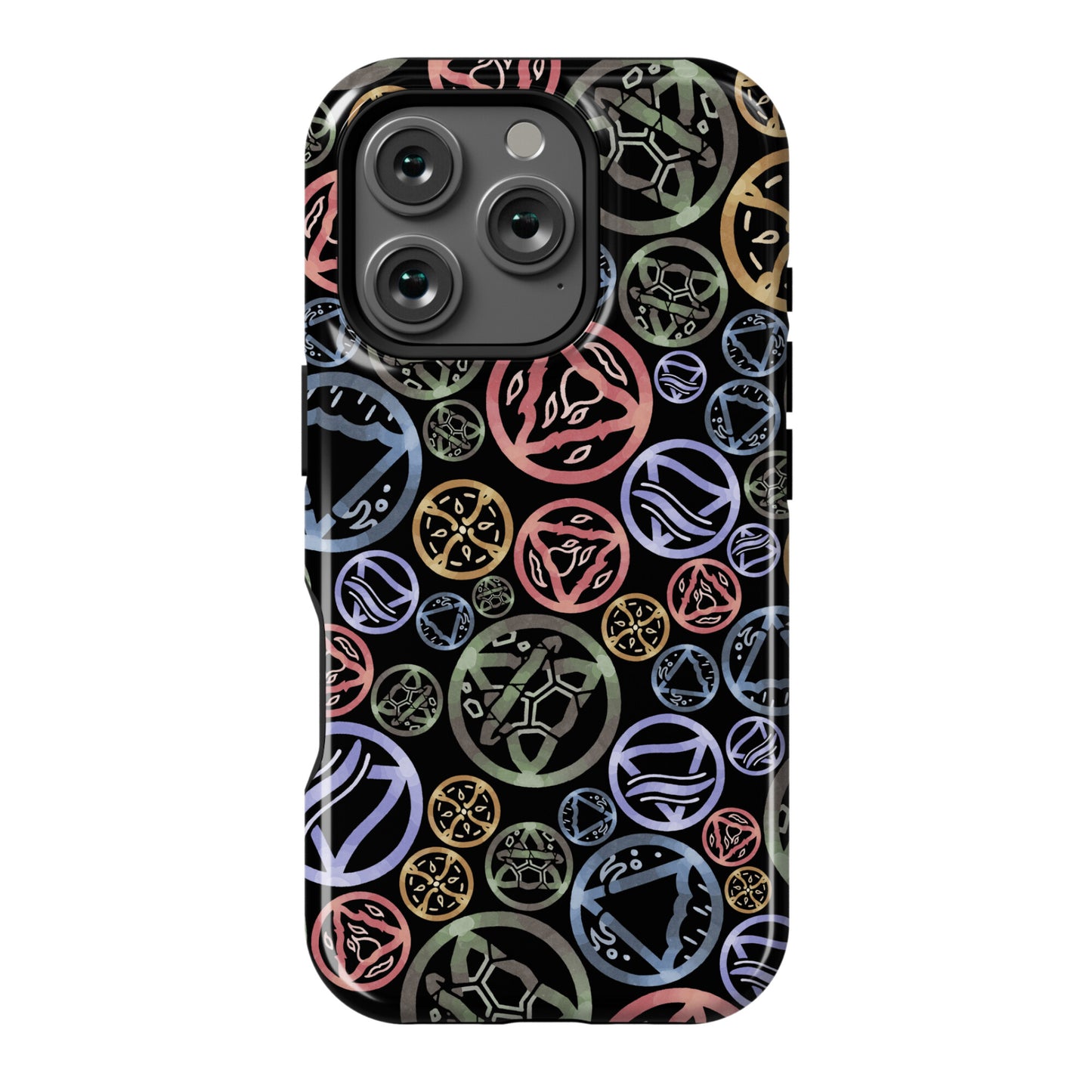 Witch's Elements Dark Pattern Phone Case