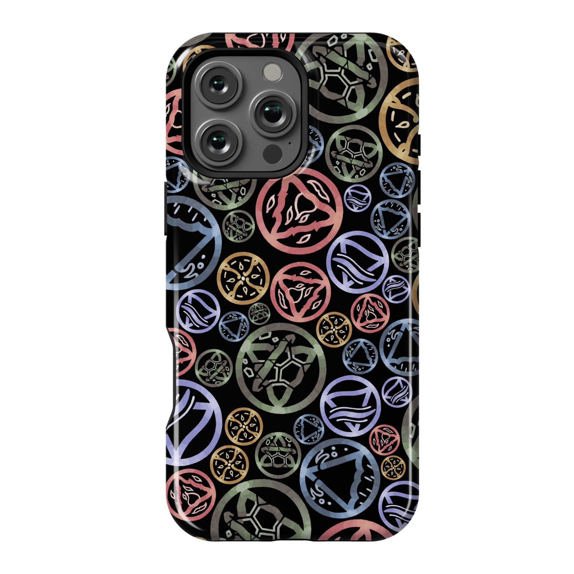 Witch's Elements Dark Pattern Phone Case