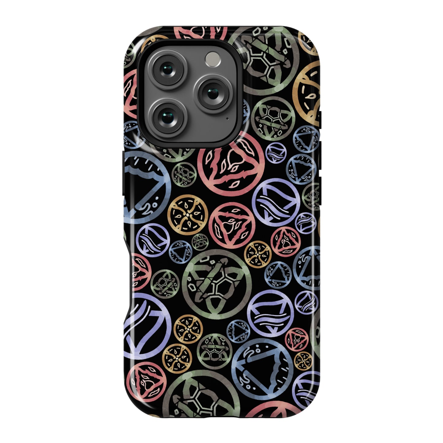 Witch's Elements Dark Pattern Phone Case