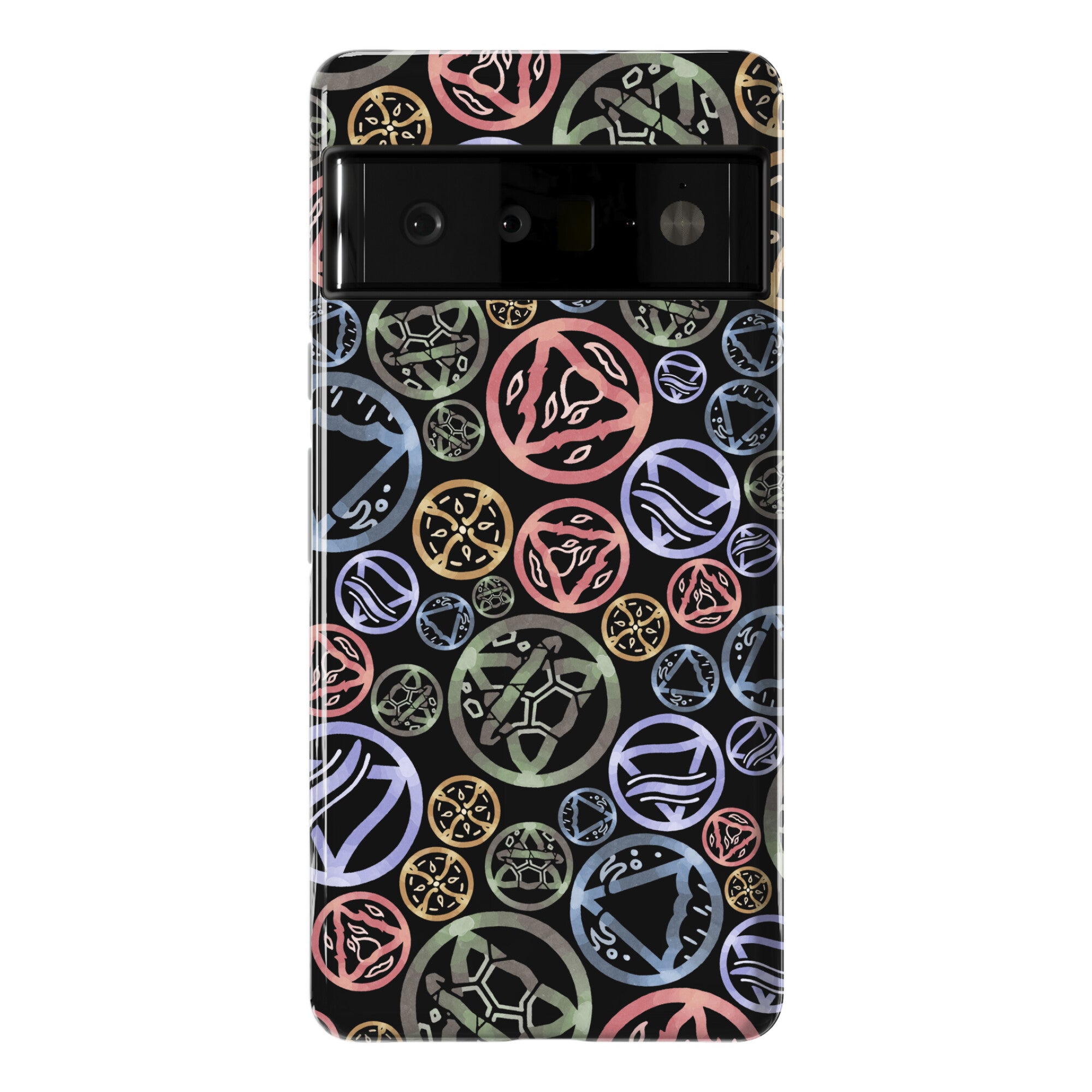 Witch's Elements Dark Pattern Phone Case