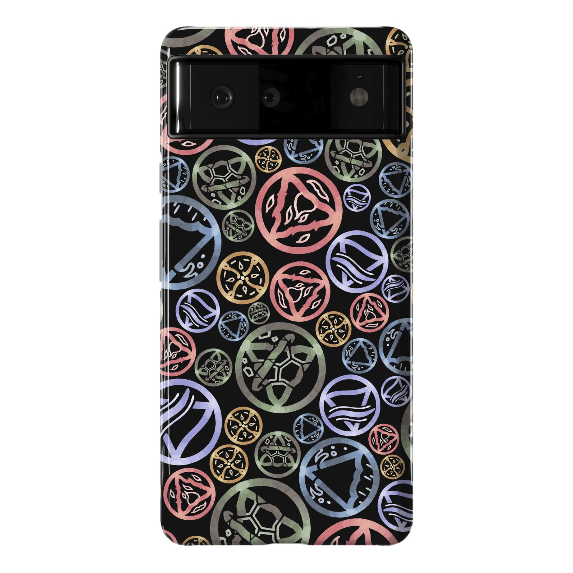 Witch's Elements Dark Pattern Phone Case