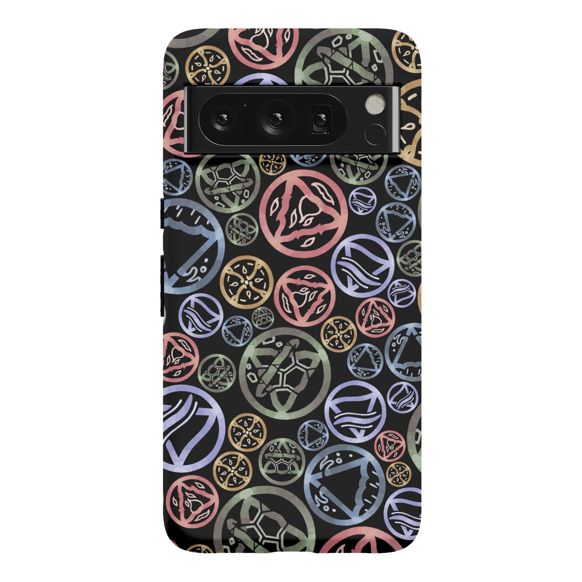 Witch's Elements Dark Pattern Phone Case