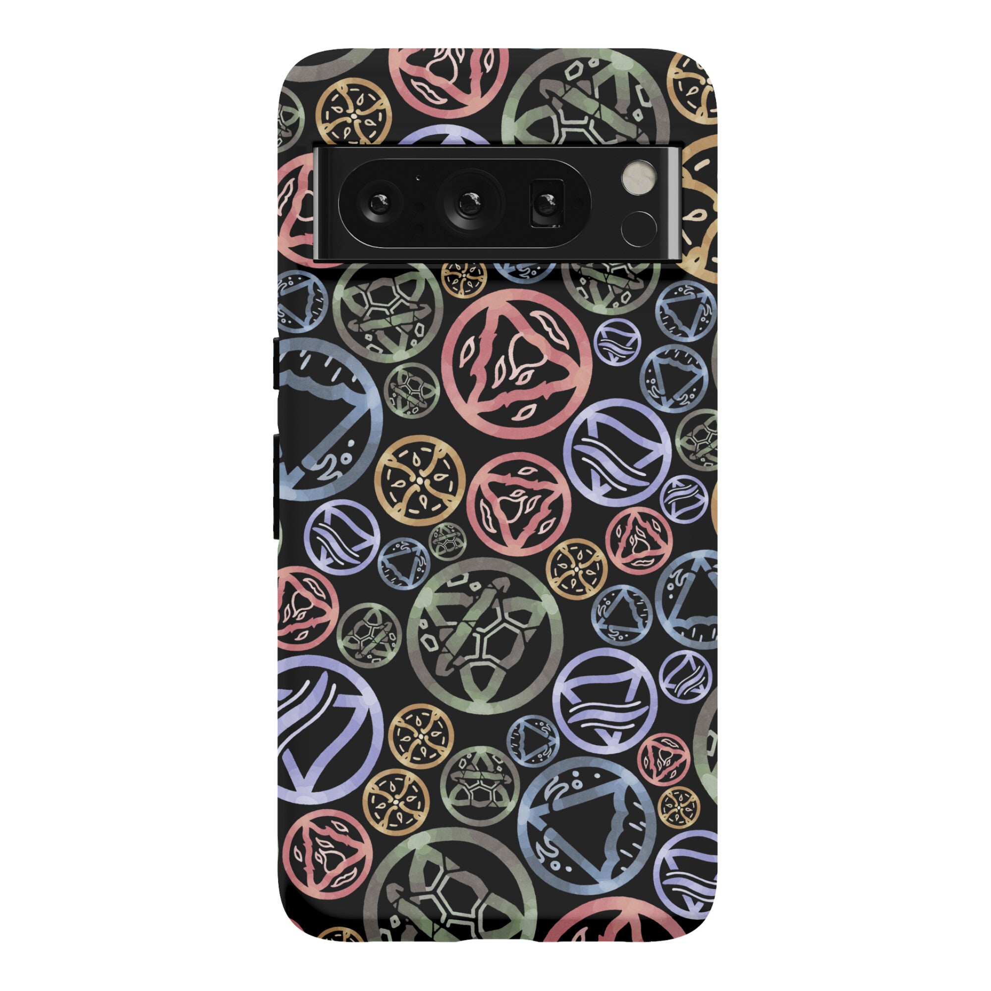 Witch's Elements Dark Pattern Phone Case