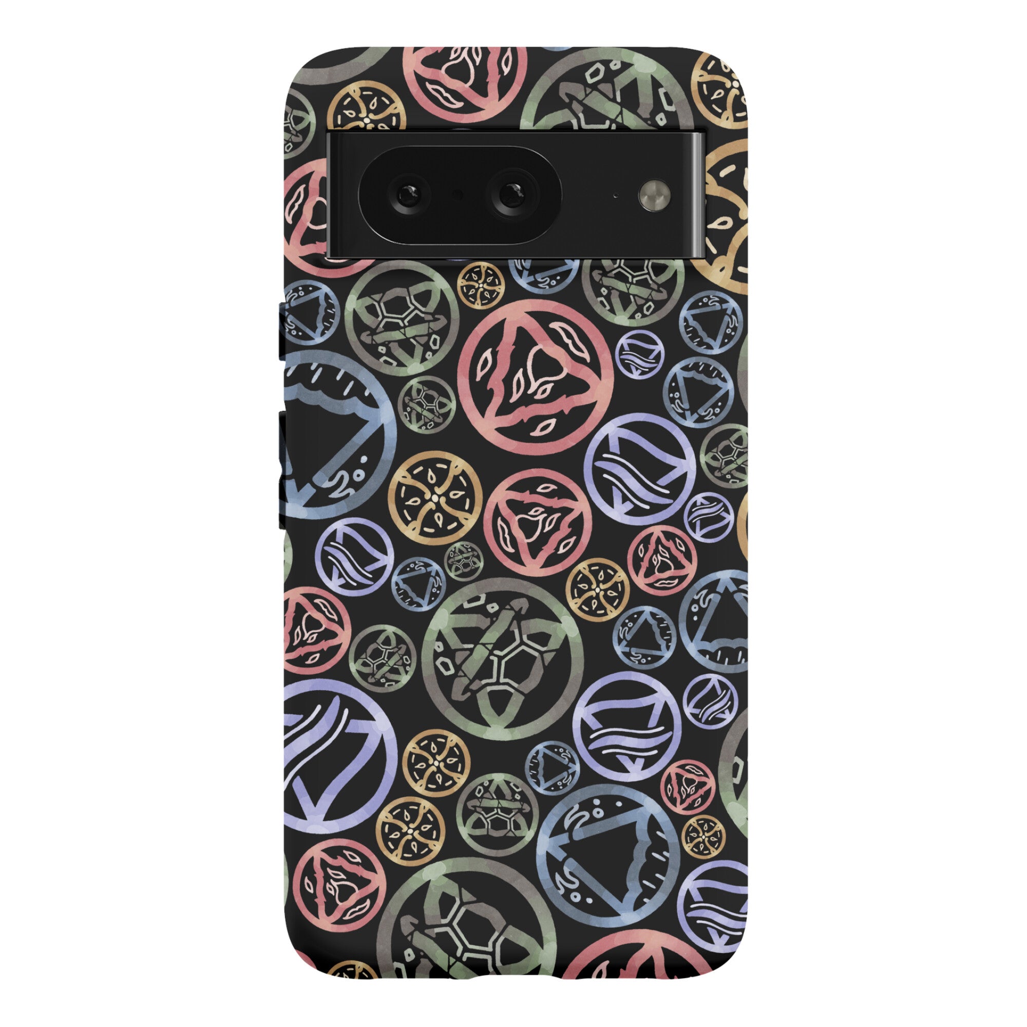 Witch's Elements Dark Pattern Phone Case