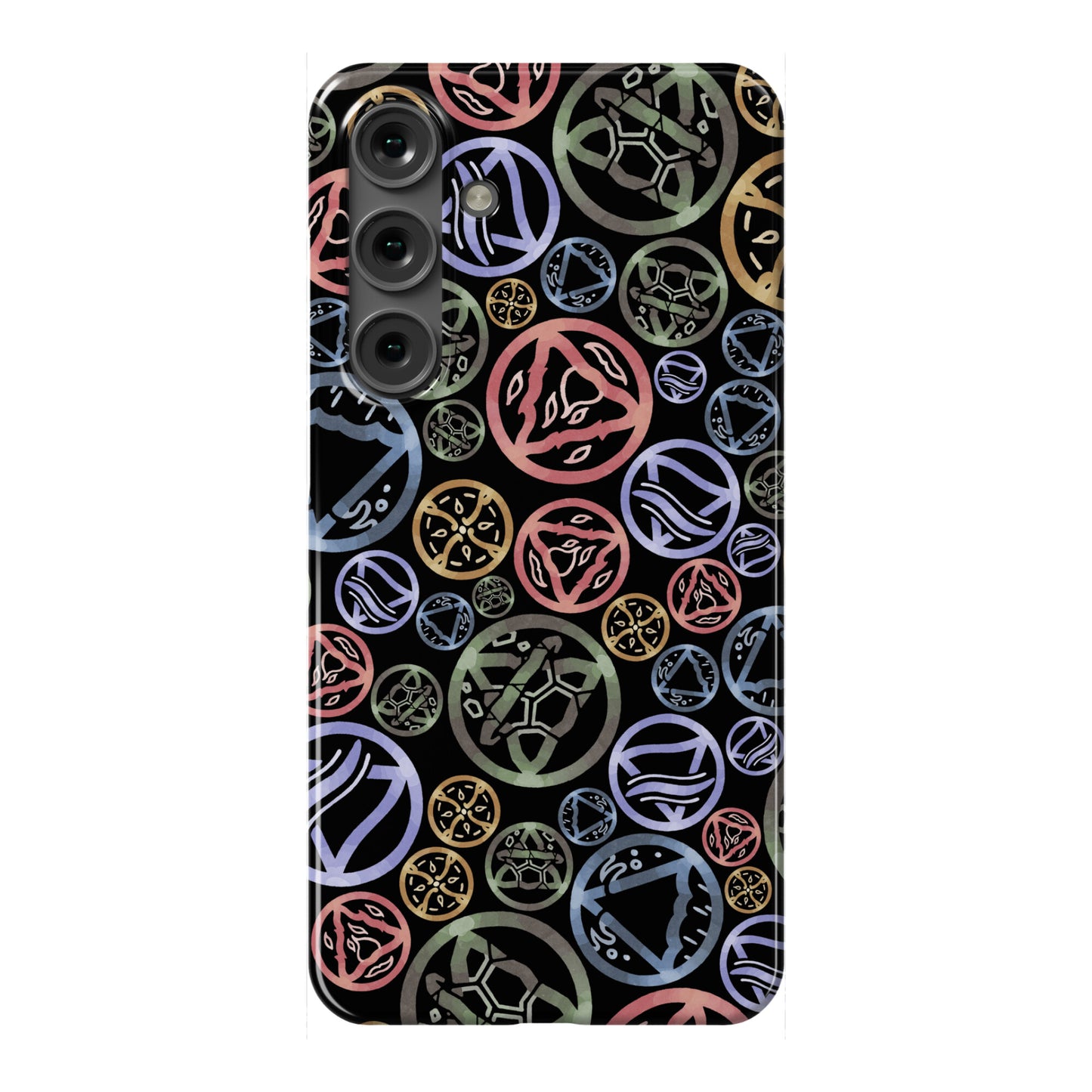 Witch's Elements Dark Pattern Phone Case