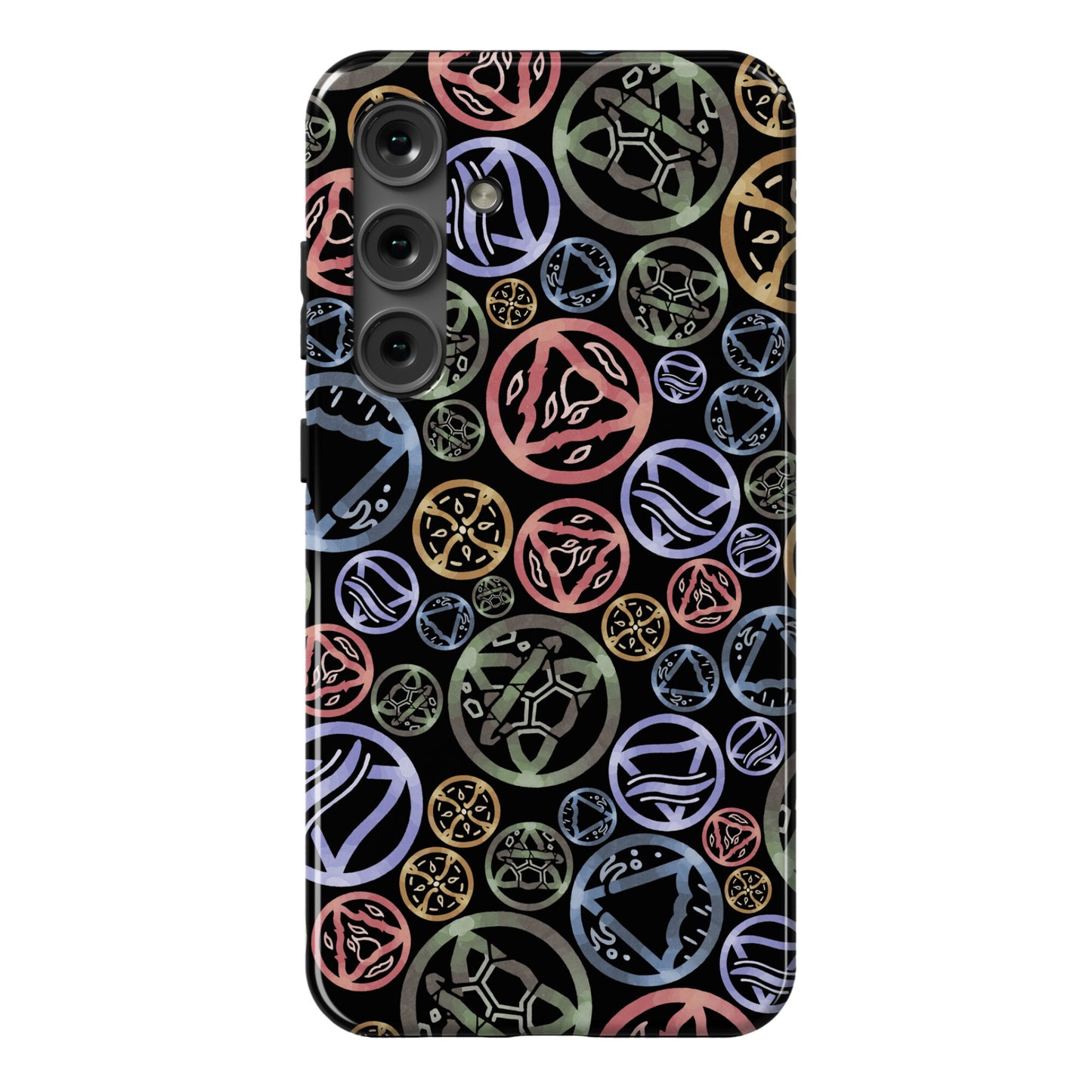 Witch's Elements Dark Pattern Phone Case