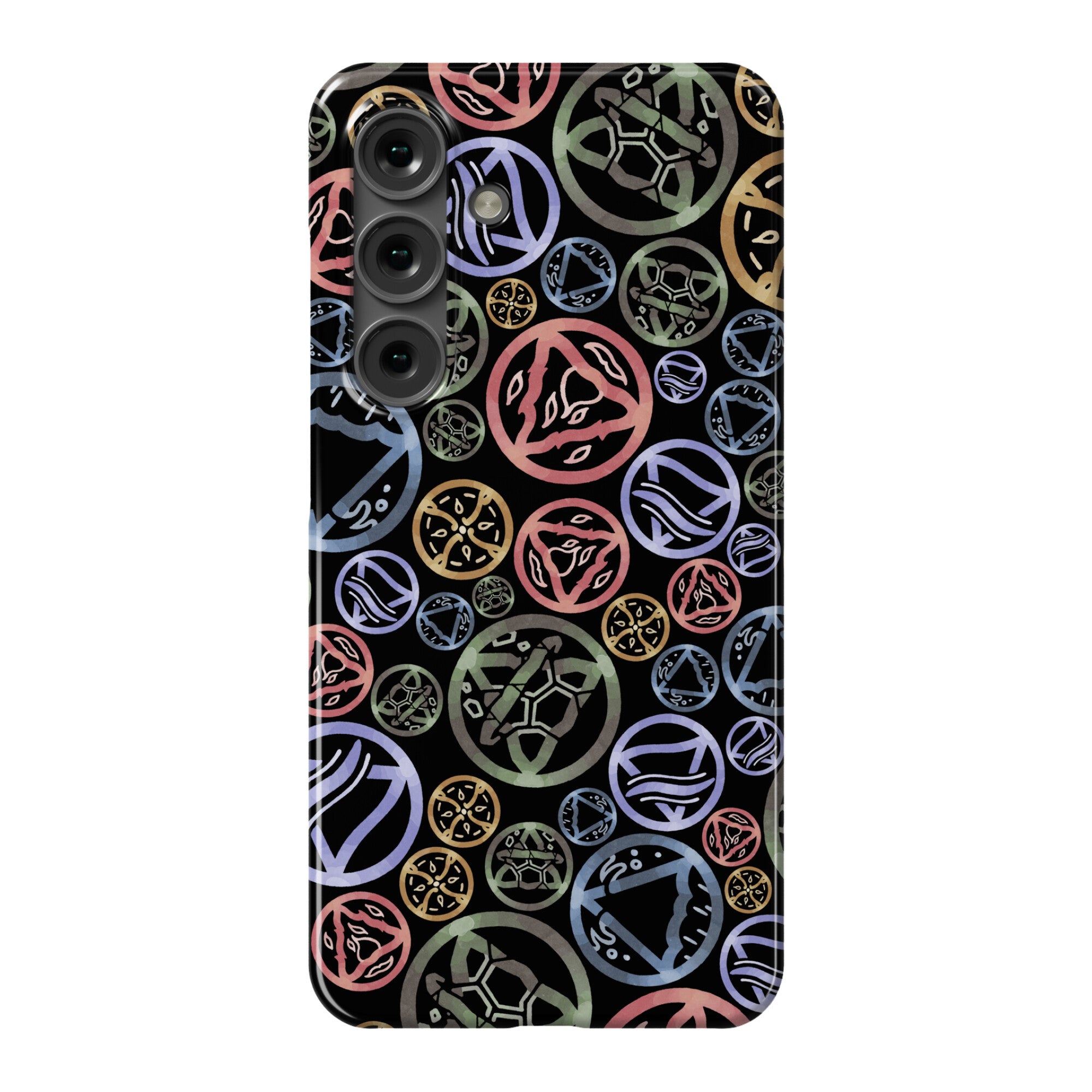 Witch's Elements Dark Pattern Phone Case