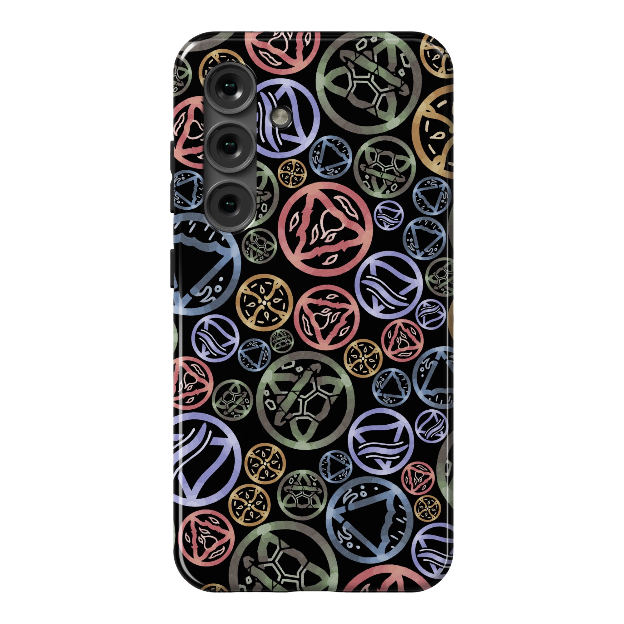 Witch's Elements Dark Pattern Phone Case