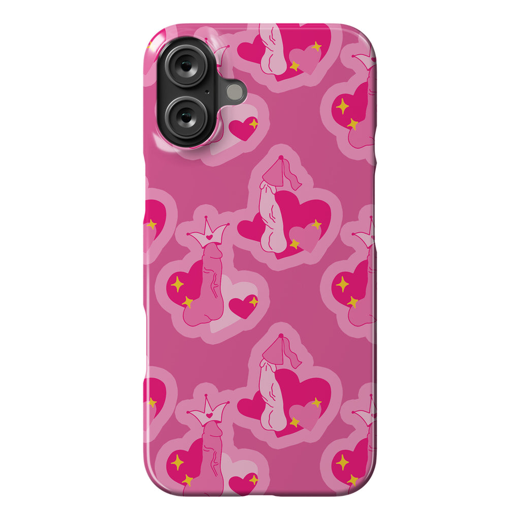 Princess Penis Pattern Phone Case
