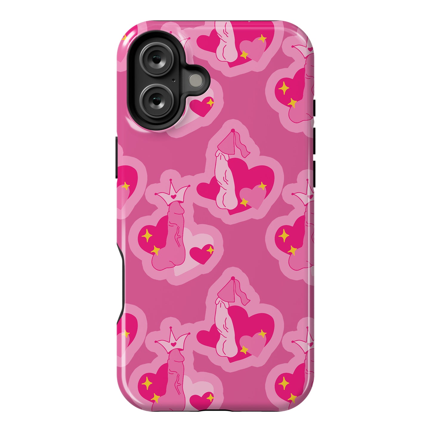 Princess Penis Pattern Phone Case