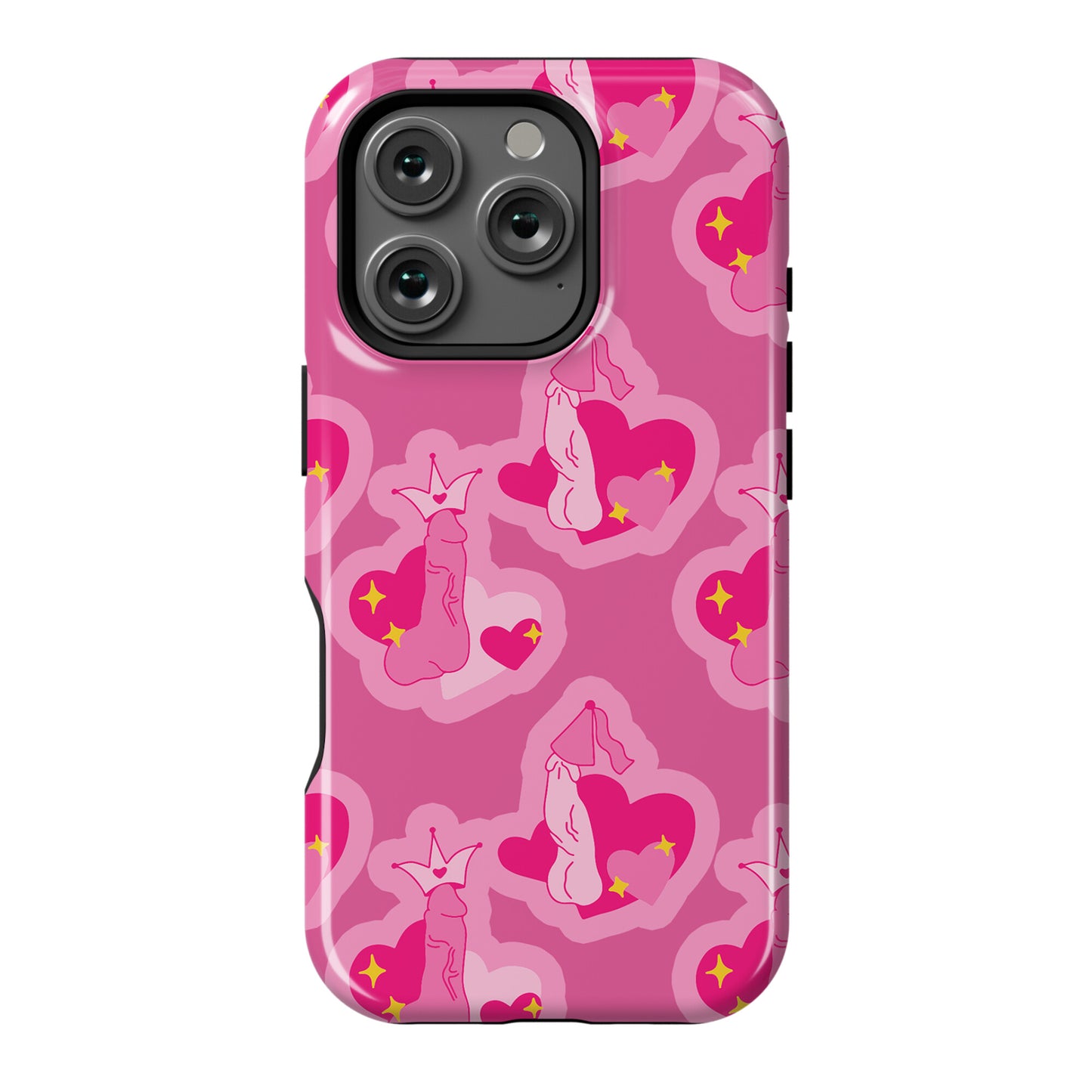 Princess Penis Pattern Phone Case