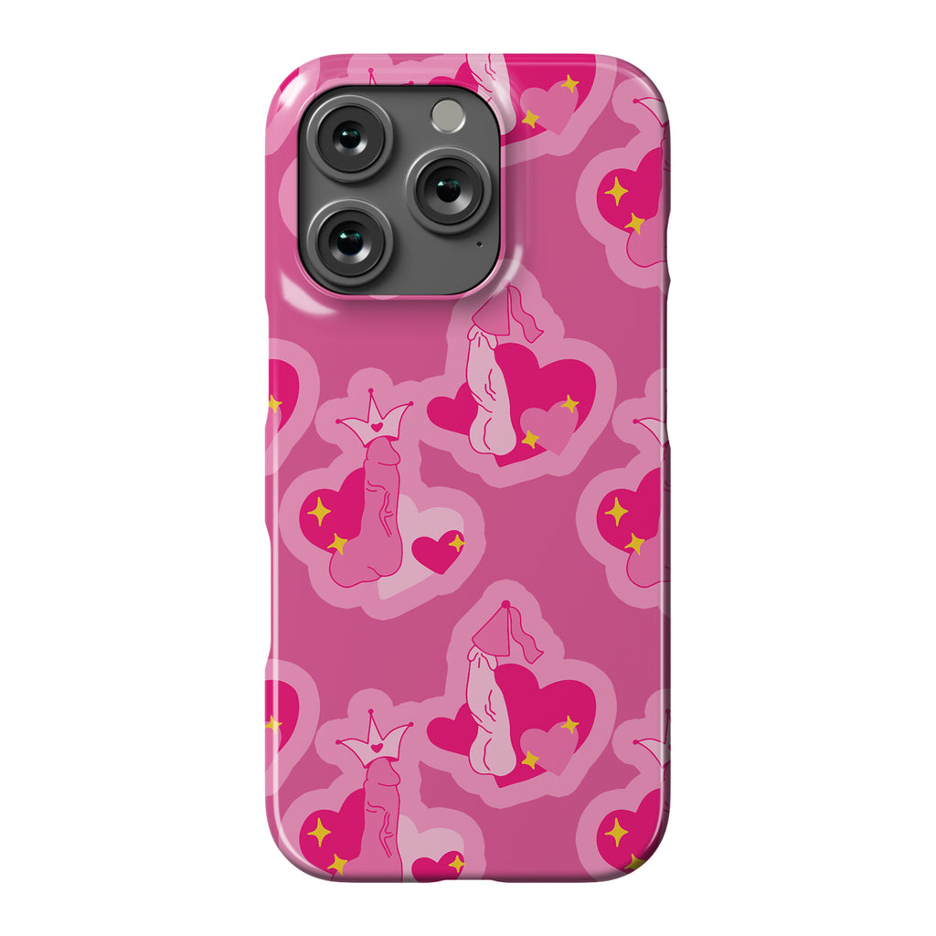 Princess Penis Pattern Phone Case