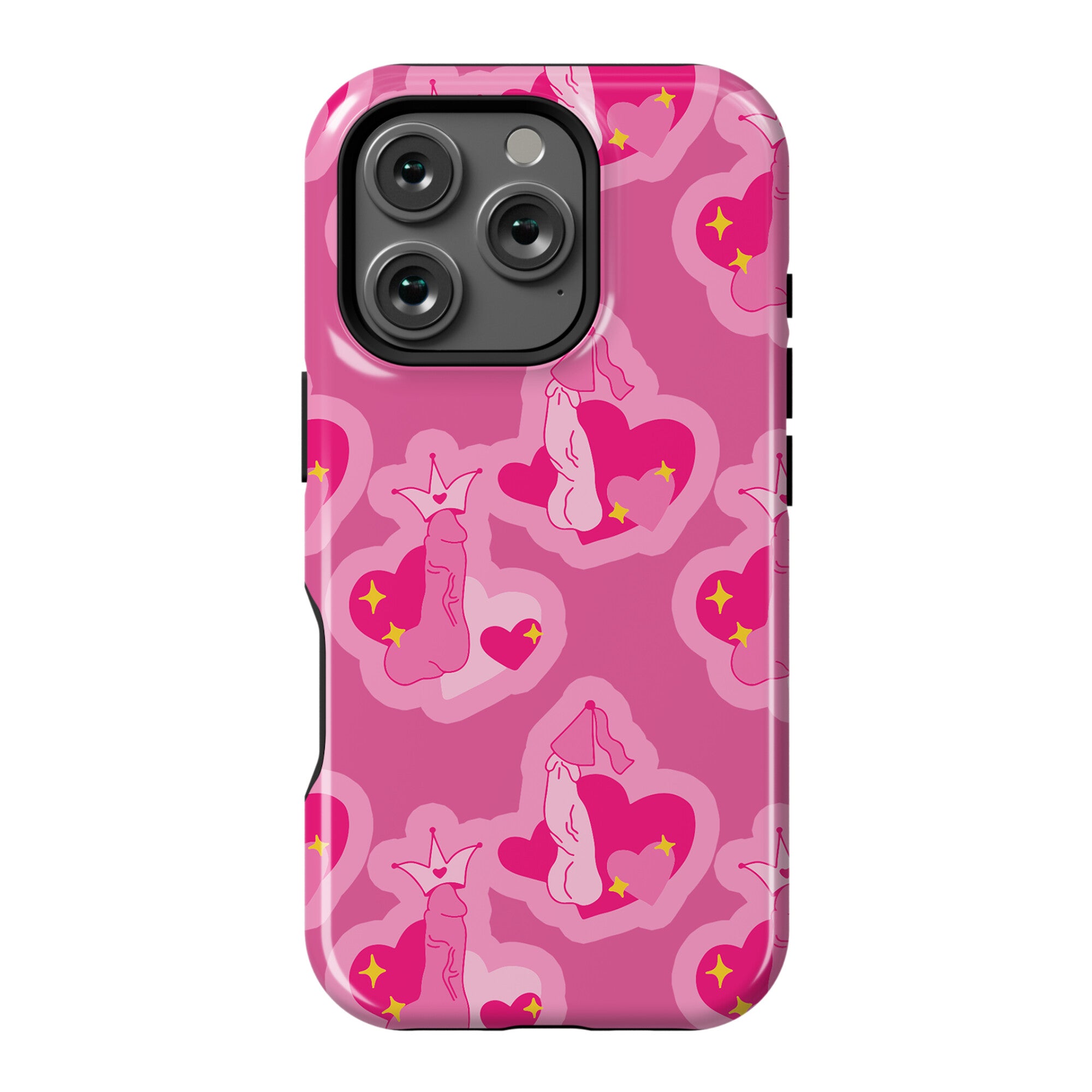 Princess Penis Pattern Phone Case