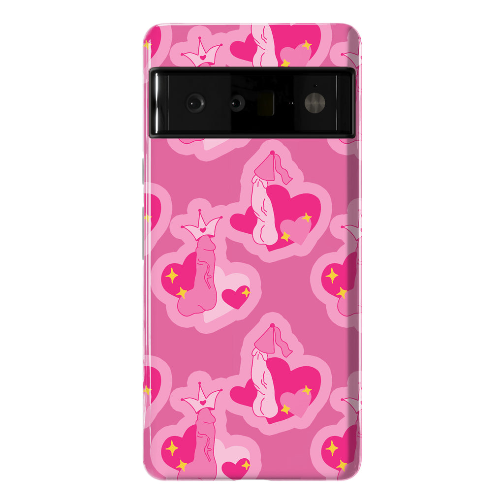 Princess Penis Pattern Phone Case