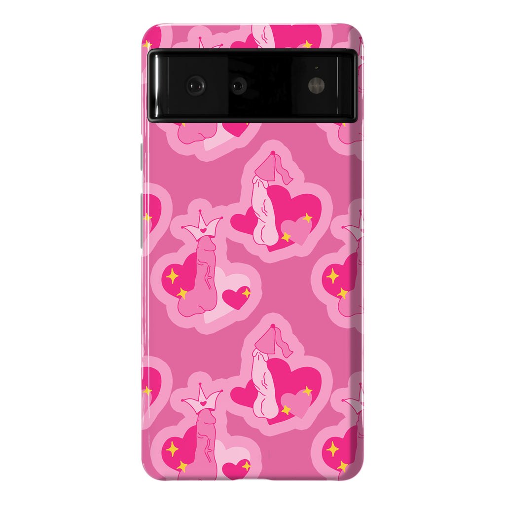 Princess Penis Pattern Phone Case